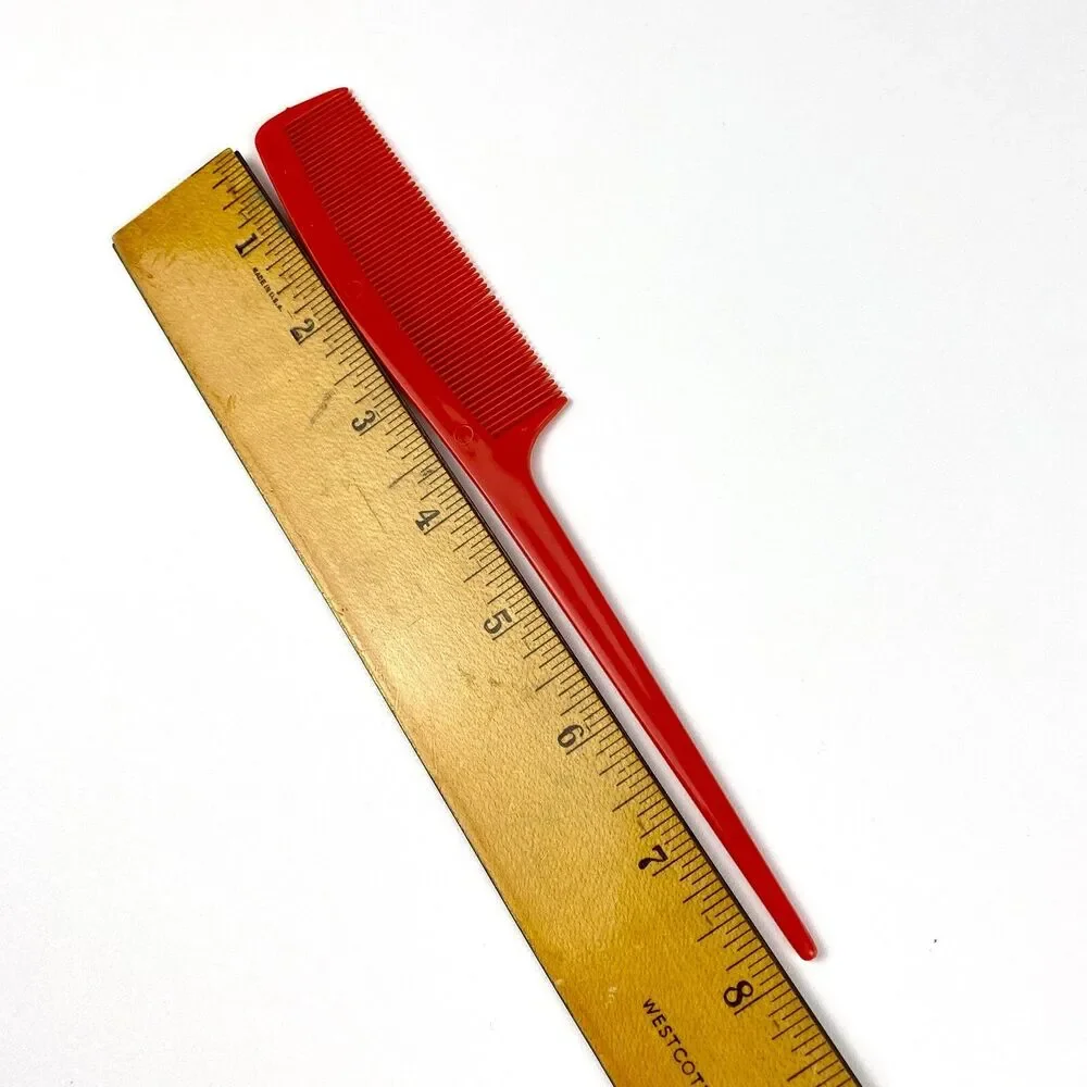GOODY 1980s VTG Comb Unbreakable Rat Tail Teasing Hair Disco Retro 8